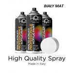 SPRAY BIAŁY MAT 400ML RAL 9010 HQS