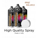 SPRAY BRĄZ POŁYSK 400ML RAL8011 HQS