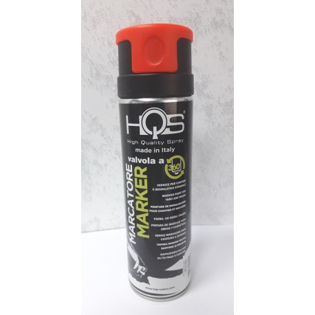 SPRAY MARKER CZERWONY 500ML HQS