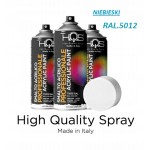 SPRAY NIEBIESKI JASNY POŁYSK 400ML RAL 5012 HQS