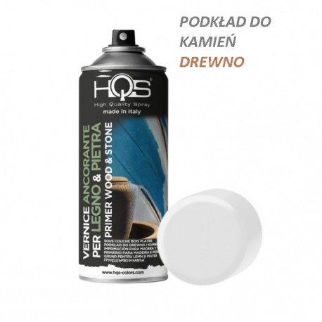 SPRAY PODKŁAD DO DREWNA I KAMIENIA 400ML HQS