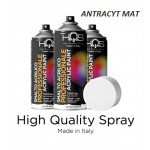 SPRAY SZARY ANTRACYT MAT RAL7016 400ML HQS