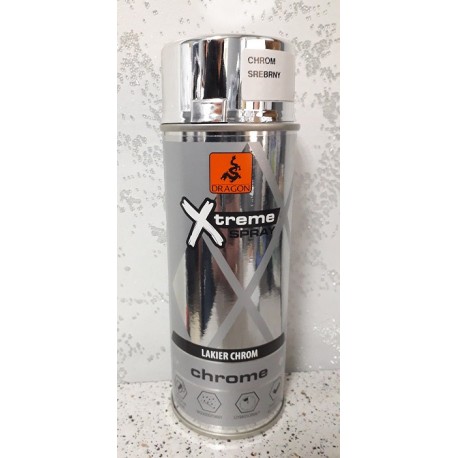 SPRAY CHROM SREBRNY 400ML DRAGON