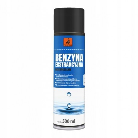 BENZYNA EKSTRAKCYJNA W SPRAY 0,5L DRAGON