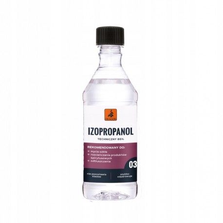 IZOPROPANOL BEZBARWNY PET 0,5L DRAGON