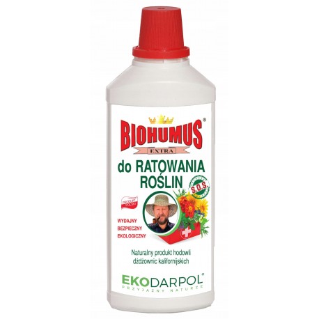 NAWÓZ BIOHUMUS DO RATOWANIA ROŚLIN 1L EKODARPOL