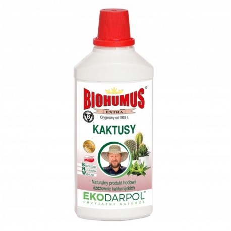 NAWÓZ BIOHUMUS KAKTUS 0,5L EKODARPOL