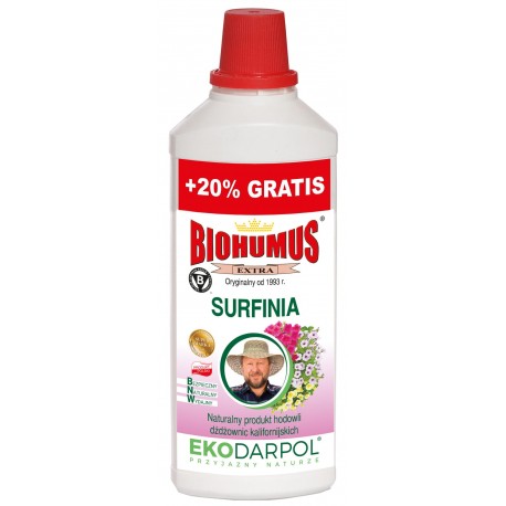 NAWÓZ BIOHUMUS SURFINIA 1,2L EKODARPOL