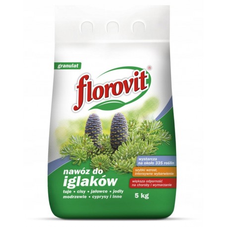 NAWÓZ DO IGLAKÓW GRANULAT 5KG FLOROVIT