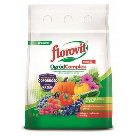 NAWÓZ UNIWERSALNY 1KG OGRÓD COMPLEX FLOROVIT