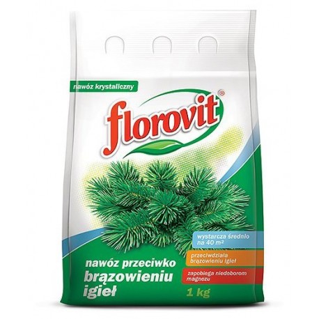 NAWÓZ PRZECIWKO BRĄZOWIENIU 1KG FLOROVIT