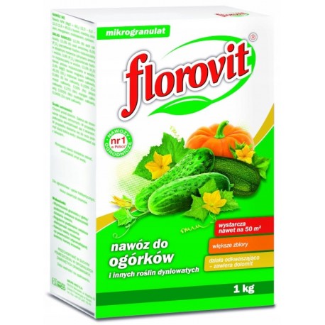 NAWÓZ DO OGÓRKÓW I DYNIOWATYCH 1KG FLOROVIT