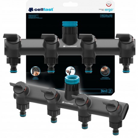ROZDZIELACZ POCZWÓRNY ERGO CELLFAST