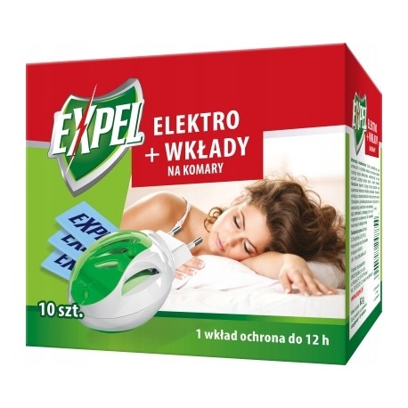 ELEKTRO WKŁADY NA KOMARY EXPEL