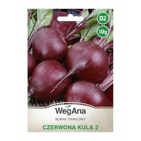 BURAK ĆWIKŁOWY CZERWONA KULA 2 10G WEGANA