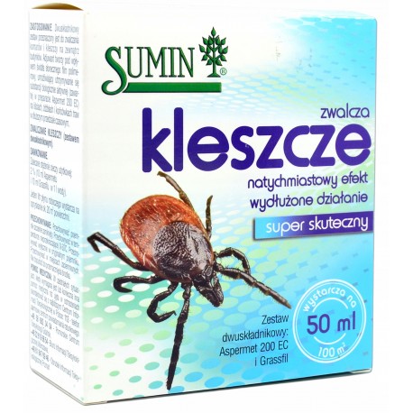 KONCENTRAT NA KOMARY I KLESZCZE 50ML SUMIN