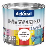 EMALIA AKRYLOWA BIAŁE SZALEŃSTO 0,5L DEKORAL