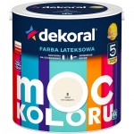 FARBA MOC KOLORU ECRU 3 2,5L DEKORAL