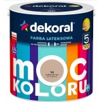 FARBA MOC KOLORU KARMELOWY BEŻ 14 2,5L DEKORAL