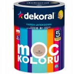 FARBA MOC KOLORU KARMELOWY BEŻ 14 5L DEKORAL