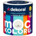 FARBA MOC KOLORU DELIKATNY PERGAMIN 28 2,5L DEKORAL