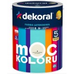 FARBA MOC KOLORU KLASYCZNY ALABASTER 6 5L DEKORAL