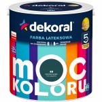 FARBA MOC KOLORU ZIELONA GŁĘBIA 49 2,5L DEKORAL