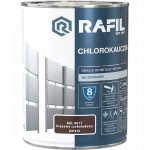 FARBA CHLOROKAUCZUK BRĄZ CIEMNY RAL8017 5L RAFIL