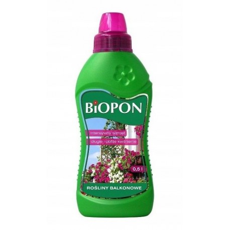 NAWÓZ DO ROŚLIN BALKONOWYCH 0,5L BIOPON