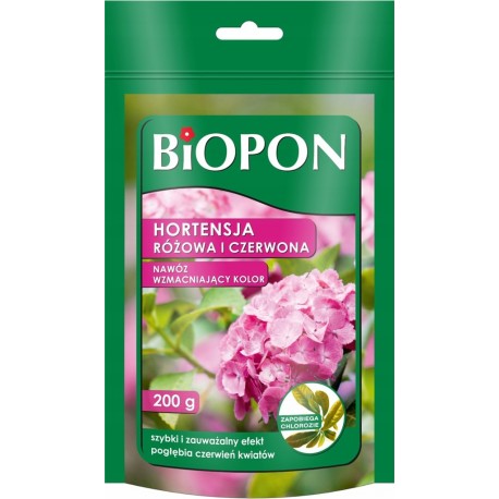 NAWÓZ WZMACNIAJĄCY HORTENSJA 200g BIOPON