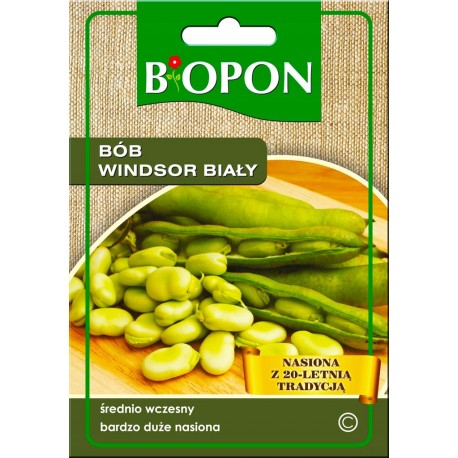 BÓB WINDSOR BIAŁY 30G BIOPON