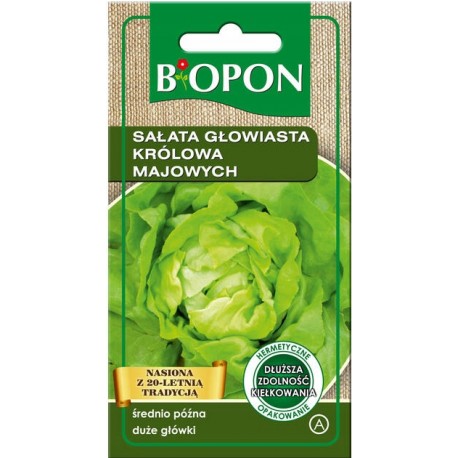 SAŁATA KRÓLOWA MAJOWYCH 1G BIOPON