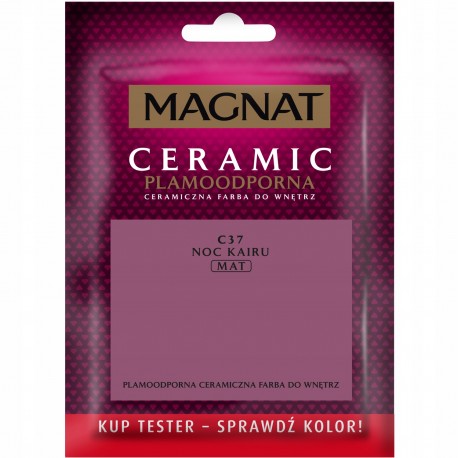 TESTER FARBY MAGNAT CERAMIC NOC KAIRU C37 30ML ŚNIEŻKA