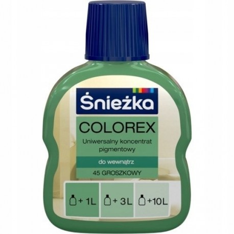 PIGMENT COLOREX GROSZKOWY 0,1L ŚNIEŻKA