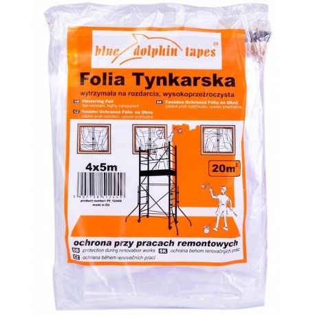 FOLIA TYNKARSKA 4x5M BD