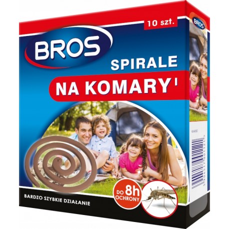 SPIRALA NA KOMARY 10SZT BROS