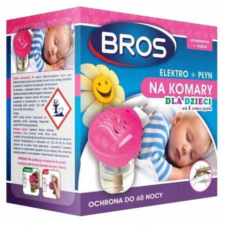 PŁYN ELEKTRO DLA DZIECI 40ML BROS