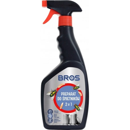 BROS PREPARAT DO ŚMIETNIKÓW 2 W 1 500ML