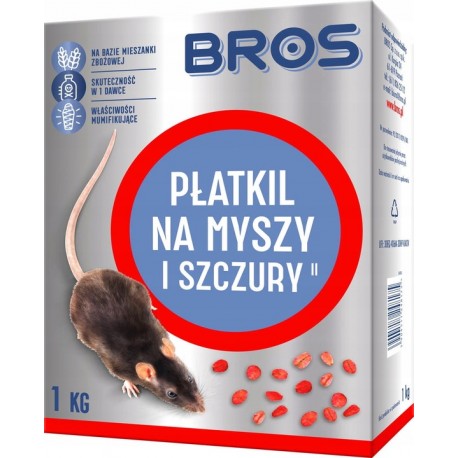 BROS PŁATKI NA MYSZY 1 KG