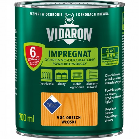 IMPREGNAT ORZECH WŁOSKI 0,7L V04 VIDARON