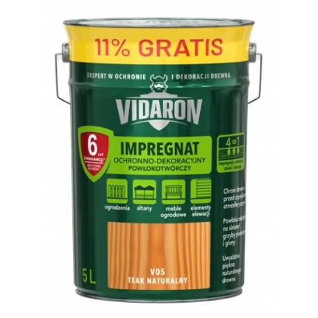 IMPREGNAT TEAK NATURALNY 5L V05 VIDARON