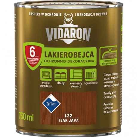 LAKIEROBEJCA TEAK JAVA L22 750ML VIDARON