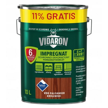 IMPREGNAT PALISANDER KRÓLEWSKI 10L V08 VIDARON