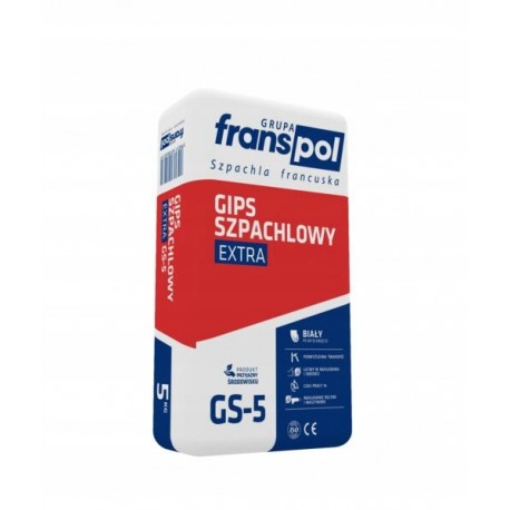 GIPS SZPACHLOWY EXTRA GS5 5KG FRANSPOL