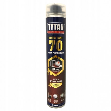 PIANA MONTAŻOWA PISTOLET 70 ULTRA 870ML TYTAN PROFESSIONAL