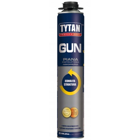 PIANA MONTAŻOWA PISTOLET GUN 750ML TYTAN PROFESSIONAL