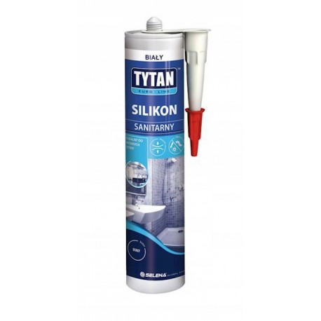 SILIKON SANITARNY BEZBARWNY 280ML TYTAN EURO LINE