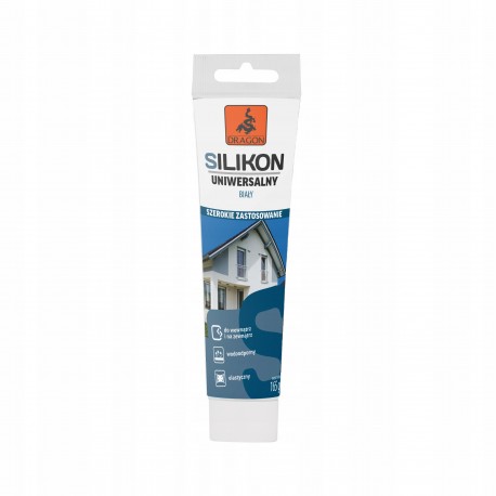 SILIKON UNIWERSALNY BIAŁY 100ML DRAGON