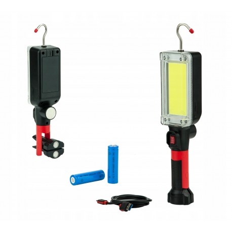 LAMPA LATARKA WARSZTATOWA LED AKUMULATOR 700LM WORKLIGHT