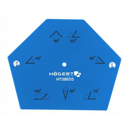 KĄTOWNIK MAGNETYCZNY SPAWALNICZY SZEŚCIOKĄTNY 34KG HOGERT